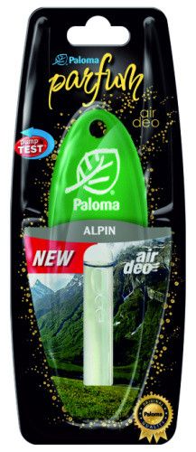 Ароматизатор в машину Paloma Parfume 5ml, ALPIN (підвіска з рідиною) 79014 пахучка в авто, автопарфюм1