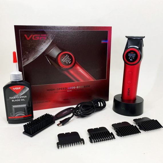 Тример VGR V-977 RED, регулювання потужності 6000 - 8000 RPM | Зображення 6