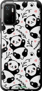 Чохол на Xiaomi Poco M3 Pro Панди "4318b-2369-2448"
