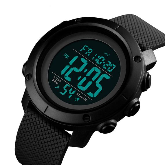 Чоловічий годинник Skmei 1434BKBK Black-Black | Зображення 1