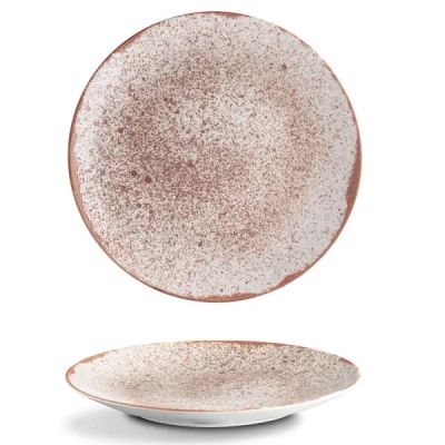 Тарелка G.Benedikt Isabelle Rustic кругла 21 см Sienna (ISC2121-K0026)