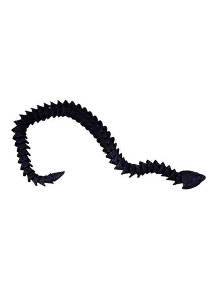 Іграшка антистрес рухома змія чорний Мега Подарунок (214032) | Зображення 1