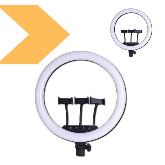 Кільцева LED лампа з яскравим рівномірним освітленням XPRO YQ-460B (YQ-460B_862) | Зображення 1