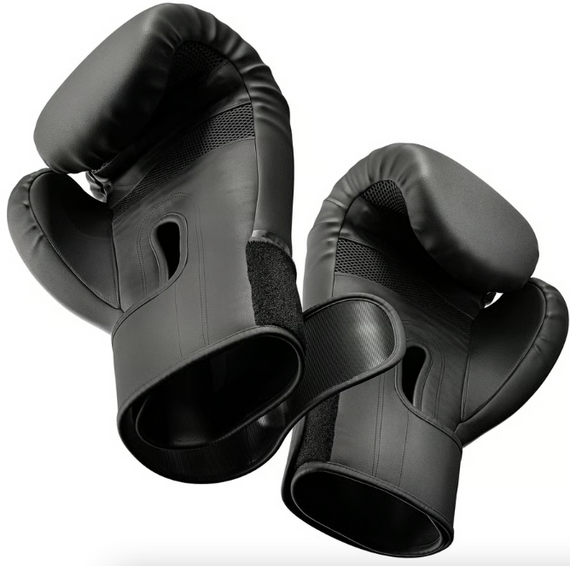 Боксерські рукавиці Hop-Sport HS-BG10 10oz чорні | Зображення 9