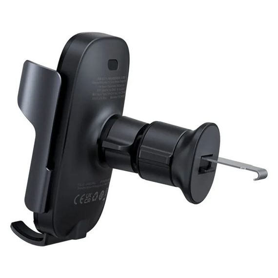 Автотримач з БЗП Baseus Milky Way Pro Wireless Charging Electric Car Mount 15W (C40357000111-0) Cluster Black | Зображення 6