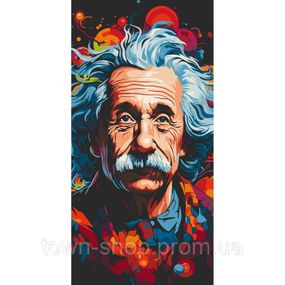 Картина по номерам "Альберт Эйнштейн" 10129-AC 40х80 см