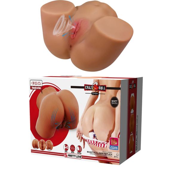 Мастурбатор - Crazy Bull Gretana Full-Size Realistic Masturbator Sex Aura