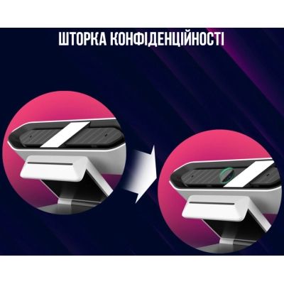 Веб-камера Lorgar Rapax 701 Streaming 2K Pink (LRG-SC701PK) | Зображення 3