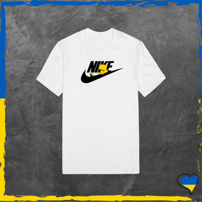 Футболка унісекс Nike найк футболка з бавовни базова Білий, XS/S