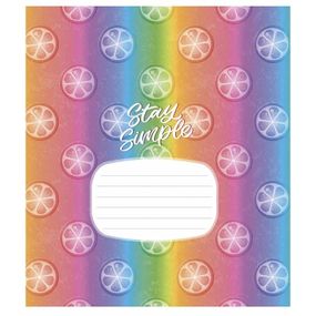 Зошит учнівський "Crazy rainbow" 024-3217L-5 в лінію, 24 аркушів