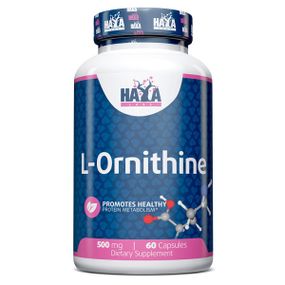 Орнитин Haya Labs L-Ornithine 500 mg 60 Caps