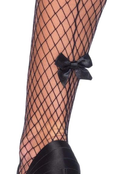 Панчохи із підв'язками із заднім швом Backseam Garterbelt Stockings O/S Leg Avenue | Зображення 5