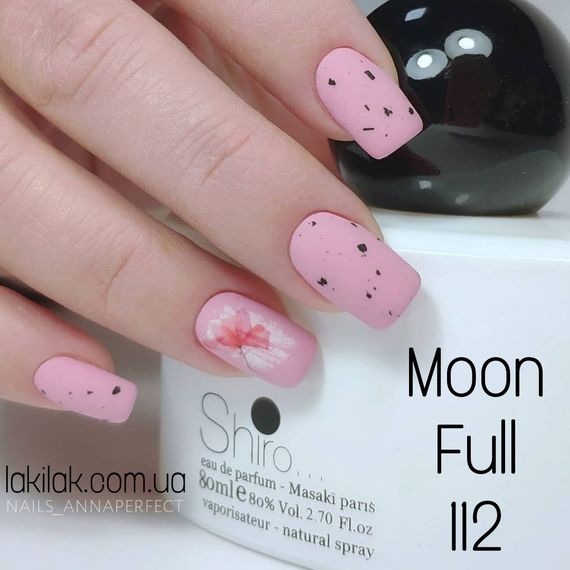 Гель-лак Moon Full №112 рожевий холодний 8мл