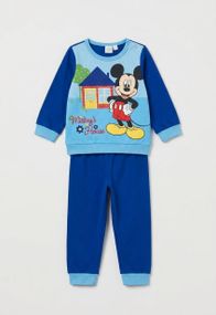 Дитяча тепла піжама для хлопчика Disney 86 см Синя (25100403)