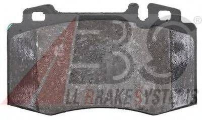 Колодка гальм. MB C CL CLK ML S SL передн. (вир-во ABS) A.B.S. 37149 на MERCEDES-BENZ C-CLASS седан (W202)