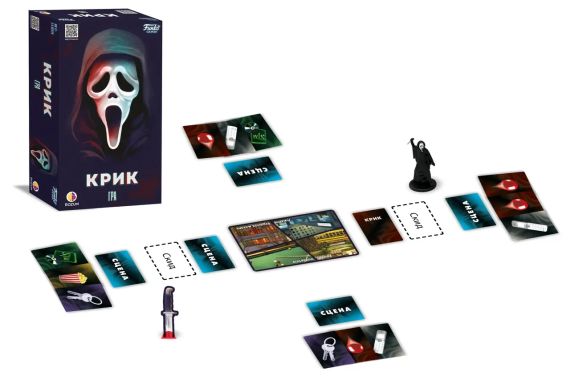 Настольная игра Крик (Scream The Game) укр. | Зображення 1