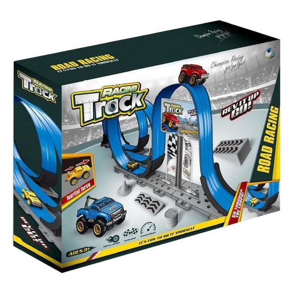 Интерактивный трек с инерционной машинкой SHT 088-2 (1CAR) Blue | Зображення 1