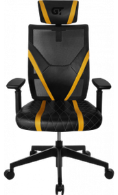 Кресло офисное GT Racer X-6674 BlackYellow