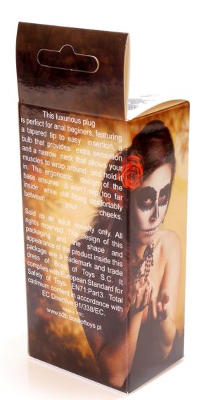 Анальний затор Boss Series - Jewellery Gold Heart PLUG Purple S, BS6400043 sexstyle | Зображення 7