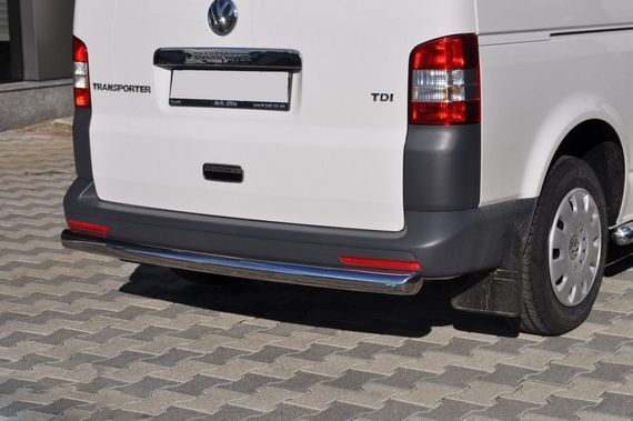 Задня дуга AK002 (нерж) для Volkswagen T5 Transporter 2003-2010 рр | Зображення 4