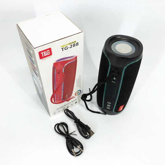 Портативная колонка bluetooth с AUX входом, Портативная блютус колонка usb s bluetooth EU-66 | Зображення 4