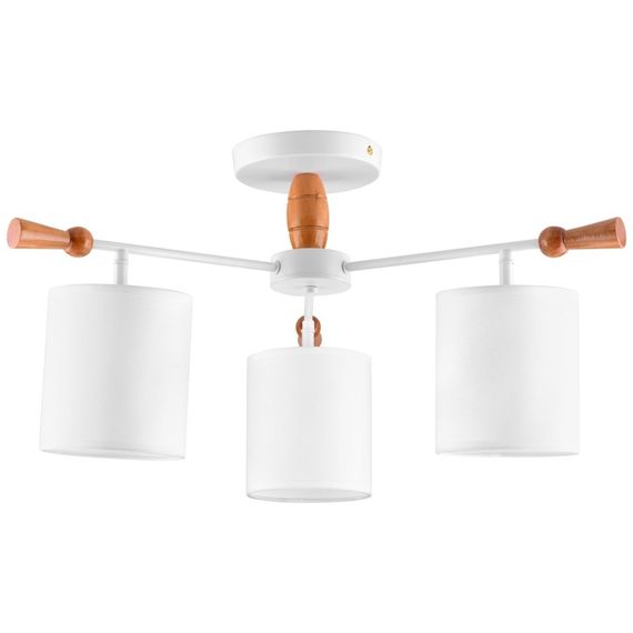 Люстра потолочная E14 40W WH (BKL-641C/3)