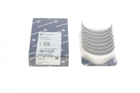 Вкладиші шатунні Renault Master Trafic 2.2 2.5dCi 01- +0.5  77980620