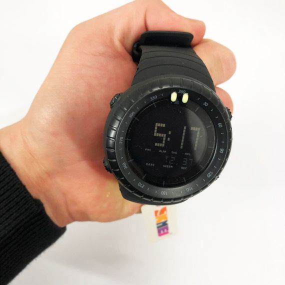 Годинник наручний чоловічий SKMEI 1992BK BLACK, чоловічий армійський водостійкий тактичний годинник. Колір: чорний | Зображення 7