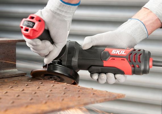 Болгарка (кутова шліфувальна машина) мережева 125мм 850 Вт "VRS+" SKIL 9132 AB 11070500101 (AG1E9132AB) | Зображення 6