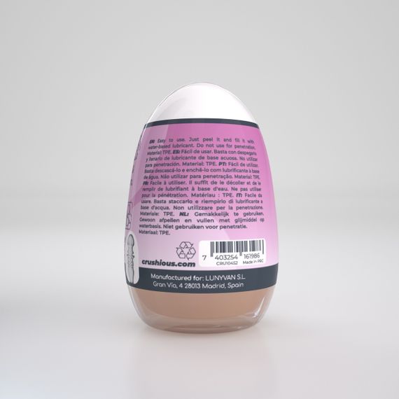 Мастурбатор-яйце, вагіна CRUSHIOUS EZY EGG THE Skilled, реалістичний Sex Aura | Зображення 2