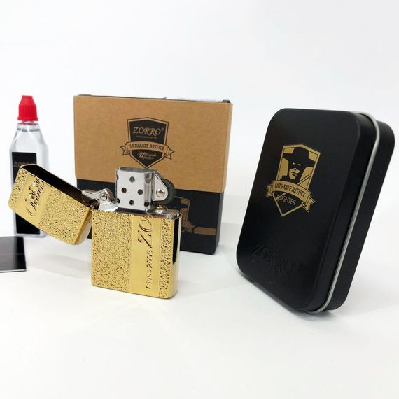 Зажигалки бензиновые Zorro HL-358 / Зажигалки подарки для мужчин / PG-394 Ветрозащитная зажигалка | Зображення 7