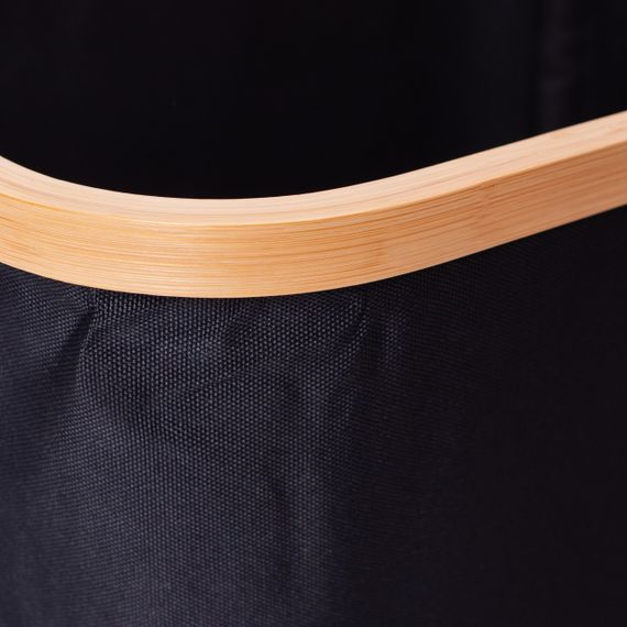 Органайзер для зберігання речей 38×26×18 (см) з бамбуковою рамою 8 (л) HP-41-20 | Зображення 5