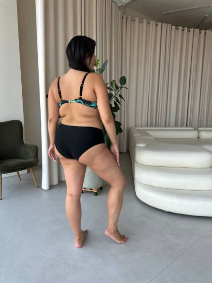 Роздільний купальник PLUS SIZE з високими плавками та сформованими чашками у бюсті | Зображення 1