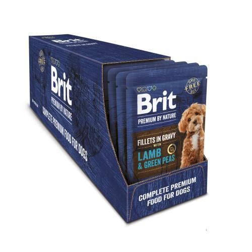Корм вологий Brit Premium Fillets in Gravy Lamb & Green Peas для собак малих порід філе в соусі ягняти та зеленого горошку | Зображення 2