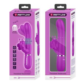Вібратор PRETTY LOVE Butterfly Clit Vibrator Pink Sex Aura