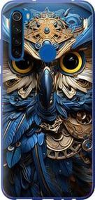 Чехол на Xiaomi Redmi Note 8T Сова v2 из пластика FCh_096131