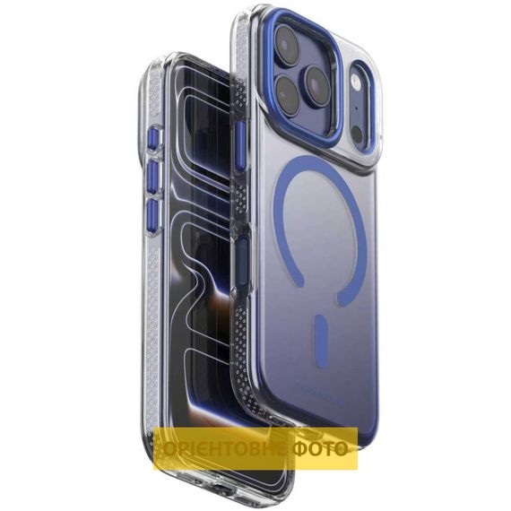 Чохол TPU+PC Puloka Resplendent with Magnetic Fit для Apple iPhone 17 (6.3") Blue