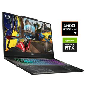 Ігровий ноутбук MSI Cyborg A17 / 17.3" (1920x1080) IPS / AMD Ryzen 7 260 (8 (16) ядер по 3.8 - 5.1 GHz) / 16 GB DDR5 / 1000 GB SSD NVMe / nVidia GeForce RTX 5050, 8 GB GDDR7, 128-bit / WebCam / Win 11 б/в