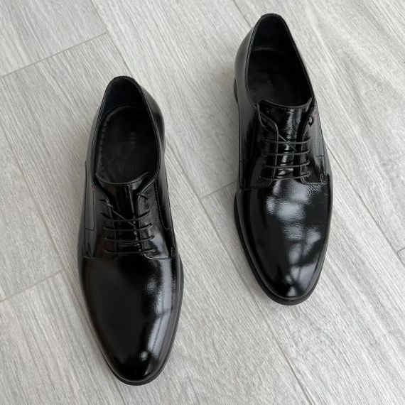 Стильні лаковані туфлі 43розмір | Зображення 5