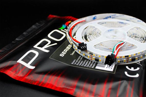 Світлодіодна LED стрічка PROLUM RUN 24V 2835120 IP20 Series SMART Білий+Тепло-Білий 2700-6500K | Зображення 8