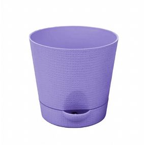 Горщик Фіалка 0.7 л з системою прикореневого поливу бузковий