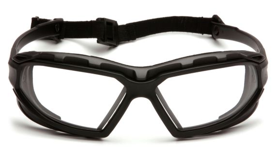 Окуляри захисні з ущільнювачем Pyramex Highlander-Plus (clear) Anti-Fog, прозорі | Зображення 1