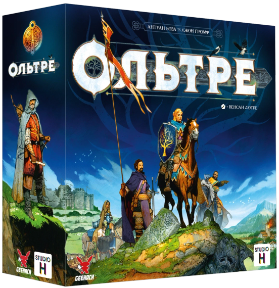 Настільна гра Ольтре (Oltréé) + промо | Зображення 1