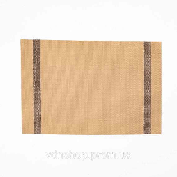 Салфетка сервировочная на стол 46×30 см прямоугольная HP-35-14GOLD