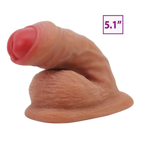 Фалоімітатор протез PRETTY LOVE реалістичний, еластичний, 13 см sexstyle | Зображення 4