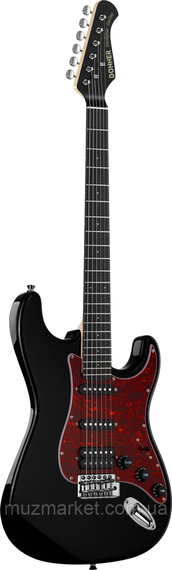 Електрогітара DONNER DST-200 Black | Зображення 2