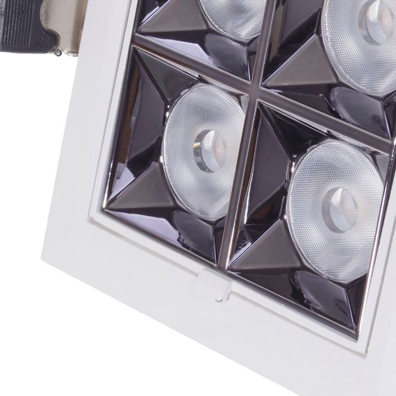 Светильник накладной поворотный LED HDL-DT 204/4*5W NW WH | Зображення 5