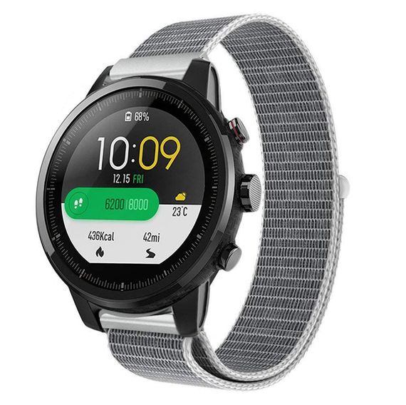 Нейлоновый ремешок Primo для часов Xiaomi Huami Amazfit SportWatch 2 / Amazfit Stratos - White