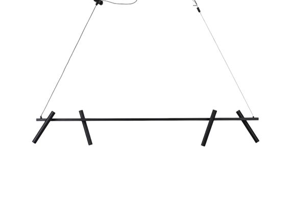 Люстра подвесная светодиодная BL-517S/20W BK | Зображення 2
