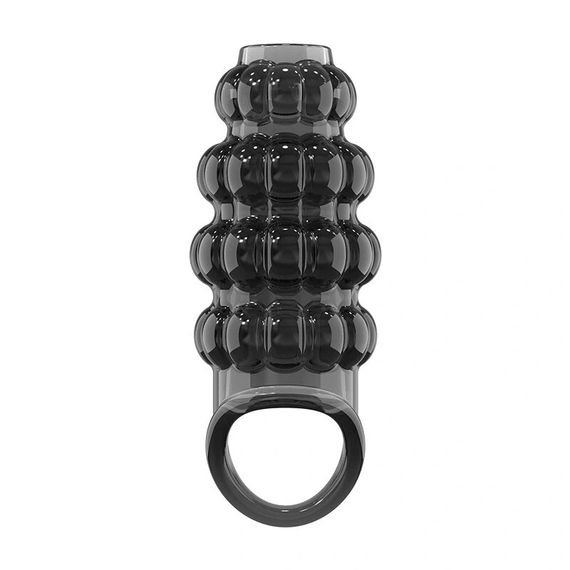 Насадка-экстендер MELEON Dominate Beads PS-16 для пениса с текстурированной поверхностью Sex Aura | Зображення 3